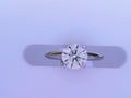 Diamond Solitaire Ring 1.5cttw 14K White Gold
