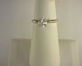 Diamond Solitaire Ring Round .75ct 14K White Gold