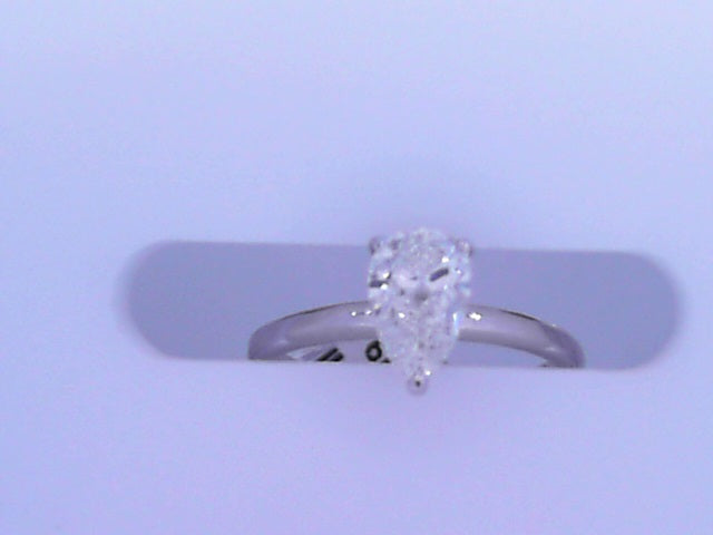 Diamond Solitaire Ring 1.0cttw 14K White Gold
