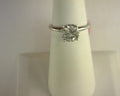 Diamond Solitaire Ring Round 2.06ctw 14K White Gold
