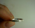 Lady's White 14 Karat Channel Set Wedding Band