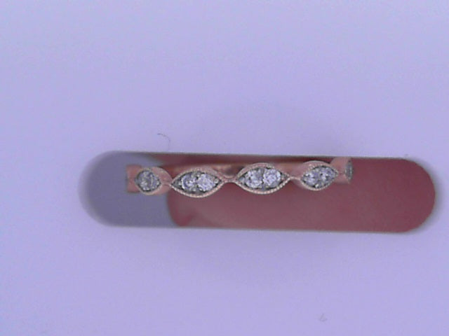 Diamond Band 14K Rose Gold