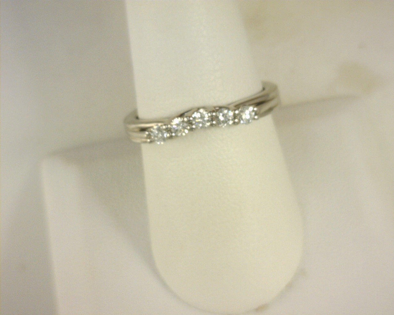 Diamond Band .35cttw Round 18kt White Gold