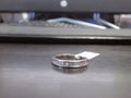 Platinum and Channel Set Diamond Wedding Band