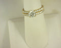 Diamond Bridal Set 1.76cttw 14K Yellow Gold <br>Center 1.0ct