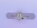 Diamond Pear Solitaire Ring .60cttw 14K Yellow Gold