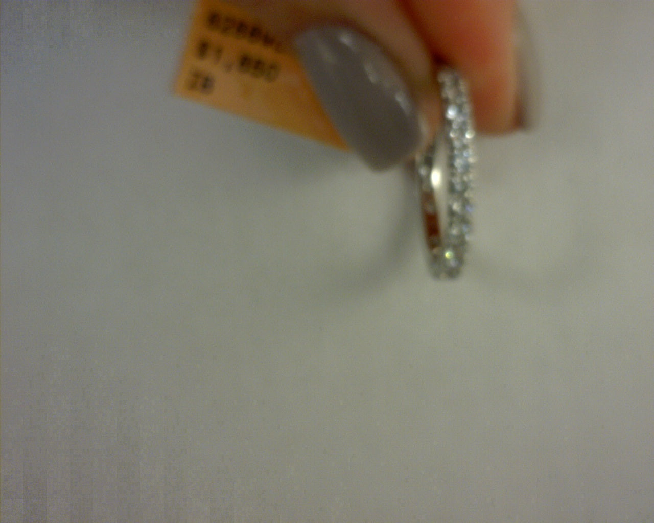 1 ctw LAB PAVE diamond eternity band 14k white gold size 6