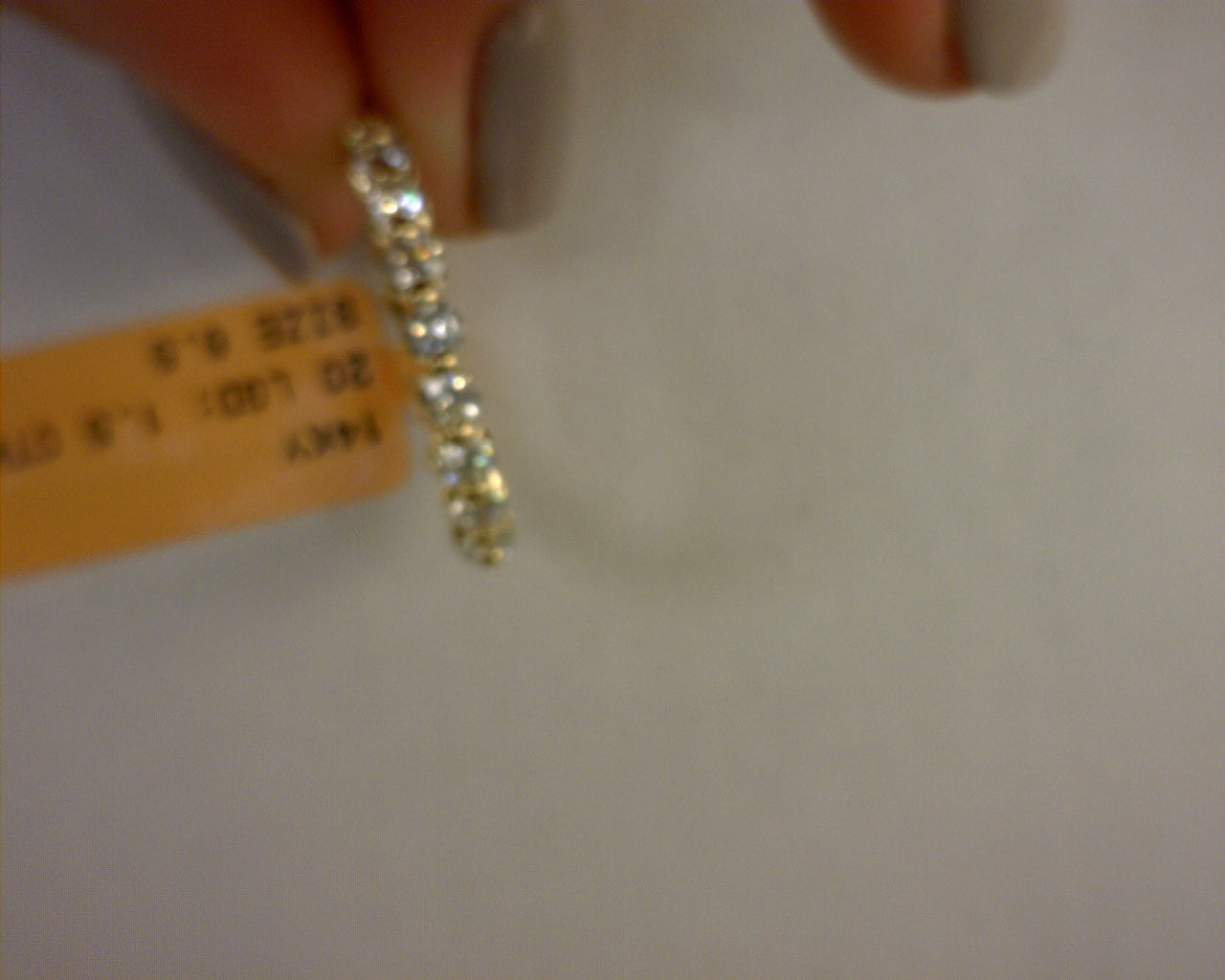1.5 ctw LAB SINGLE prong diamond eternity ring 14kt yellow gold size 6.5
