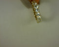 4ctw 14k yellow gold LAB diamond U PRONG eternity band sz 6