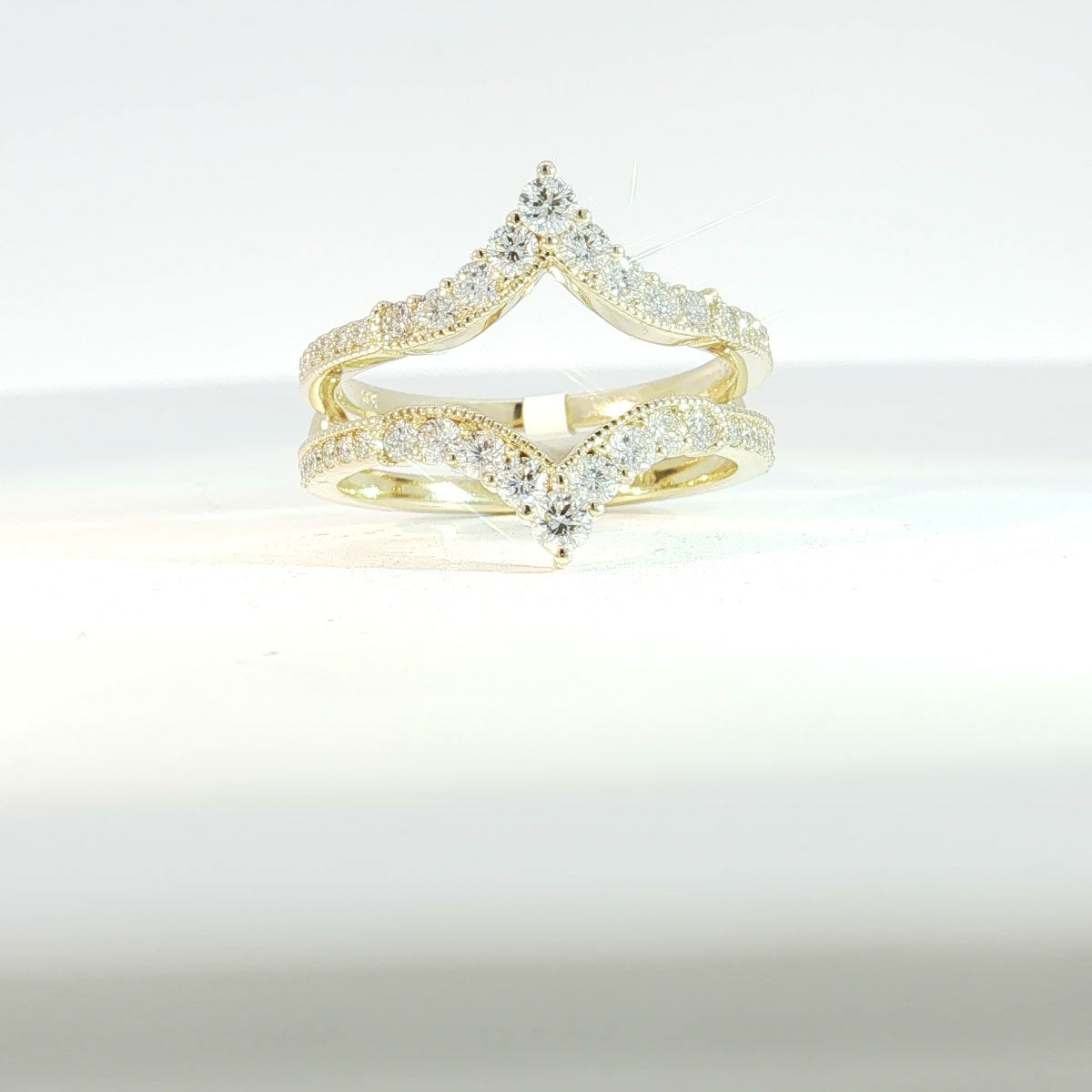 Diamond Wedding Bands  -  Women'