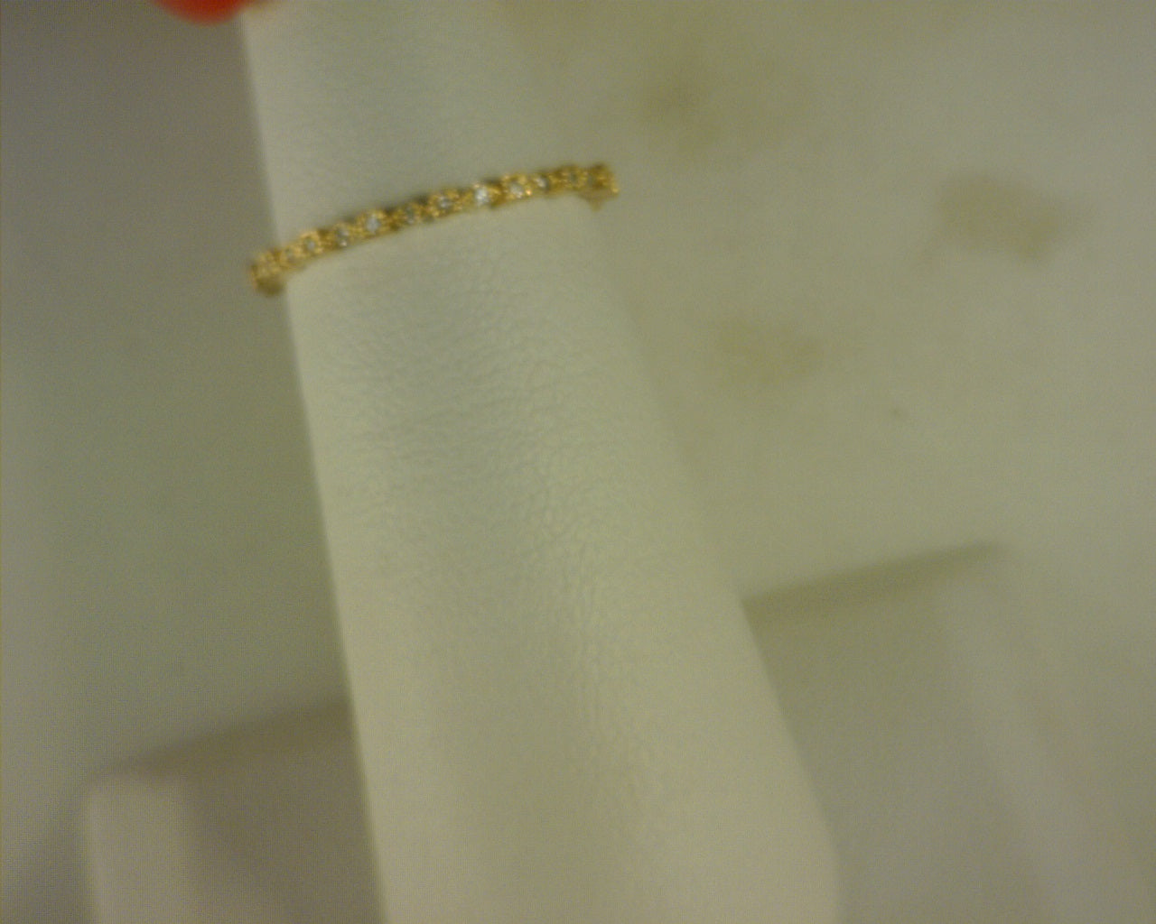 18kt Diamond fashion ring .08ct