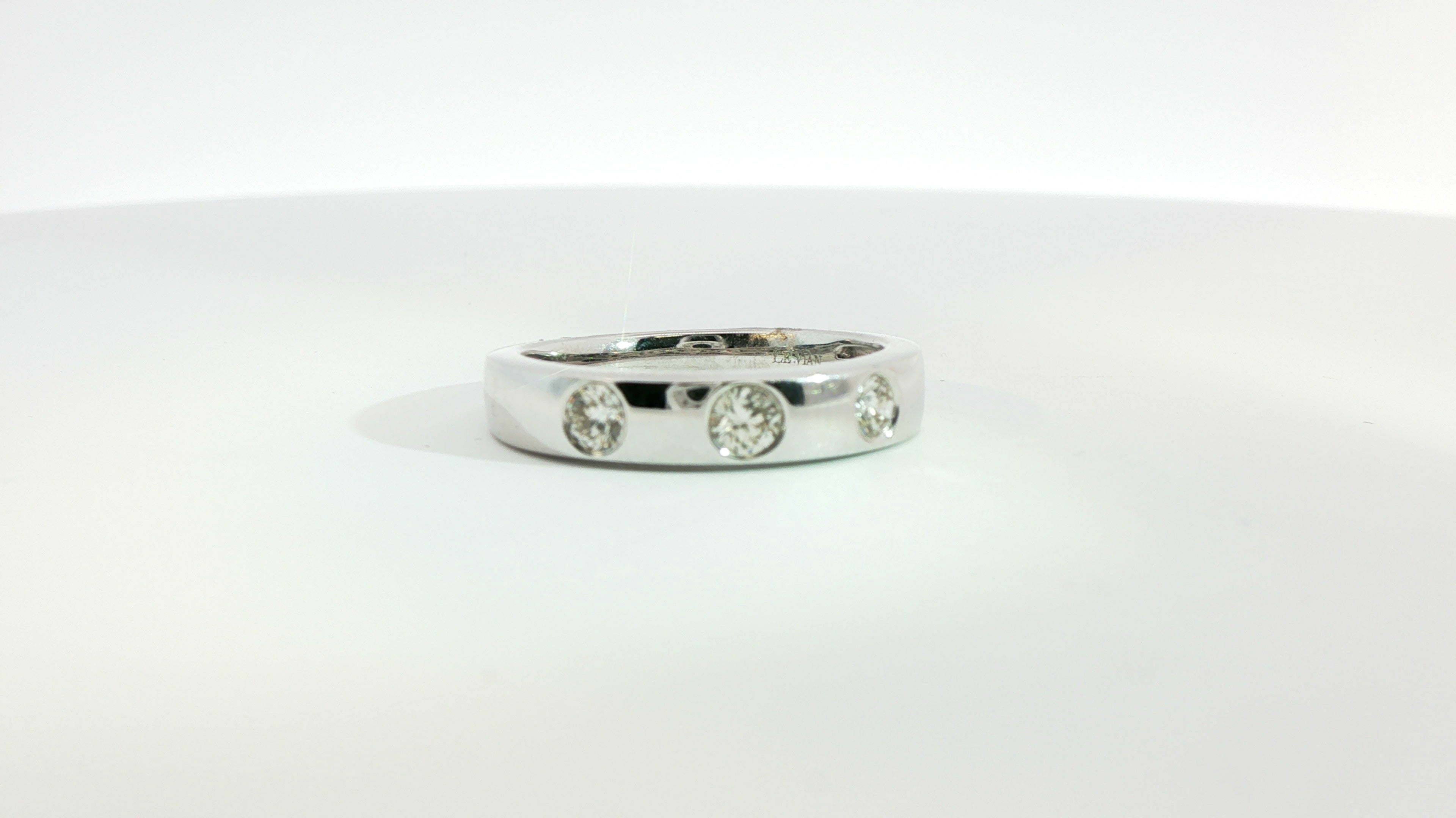 Le Vian® Ring featuring 1/3 cts. Vanilla Diamonds® set in 14K Vanilla Gold®