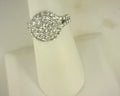 Diamond Cluster Ring 2.50cttw 14K White Gold<br>SI2 H
