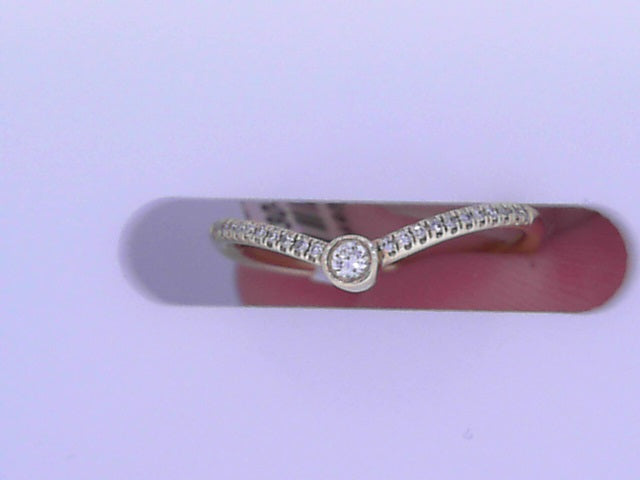 Diamond Ring .10cttw 14K Yellow Gold