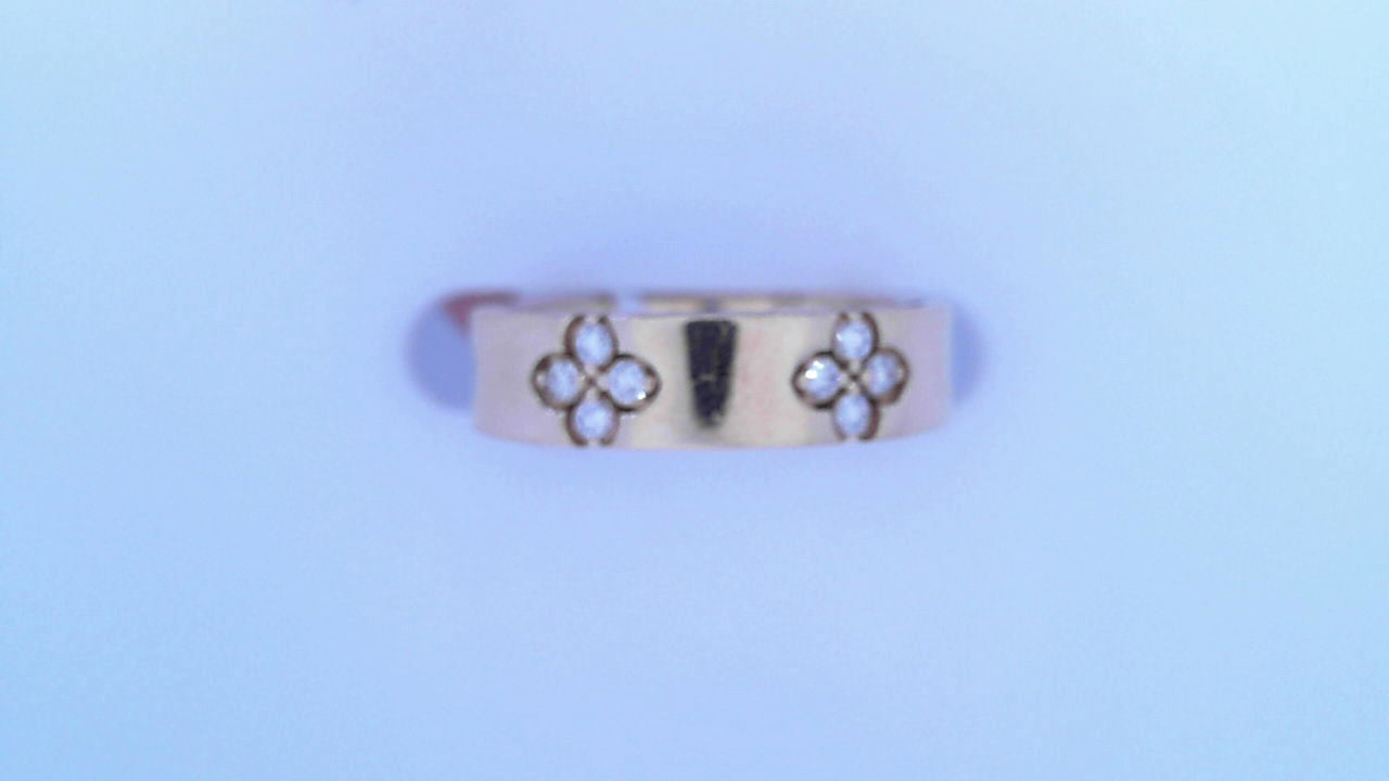 Diamond Fashion Ring .52cttw Round 14K Rose Gold SI3 G/H
