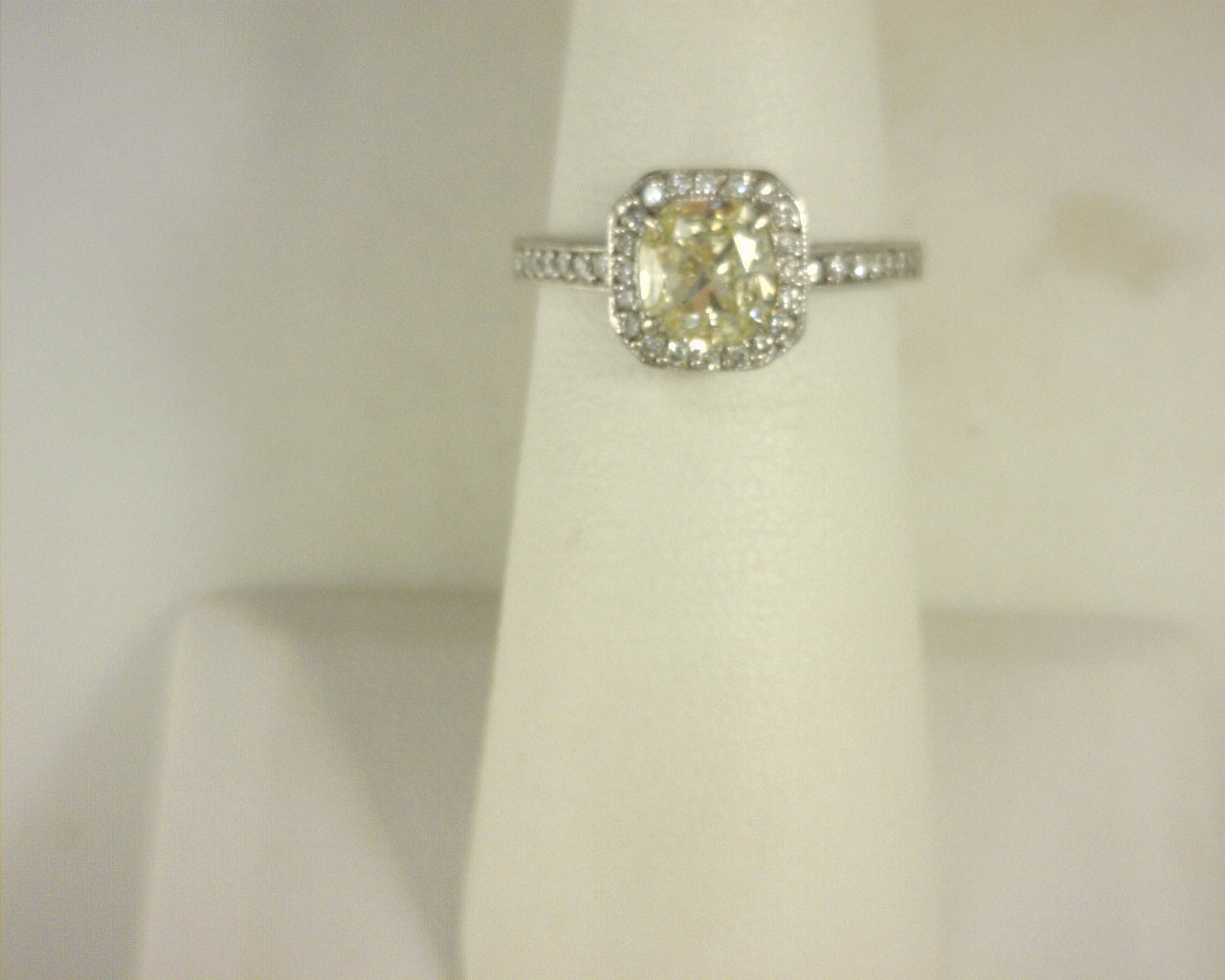 Diamond Ring 14K White Gold