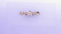 Gabriel NY 14K Yellow Gold Alternating Geometric and Diamond Station Ring .09cts #S1613148