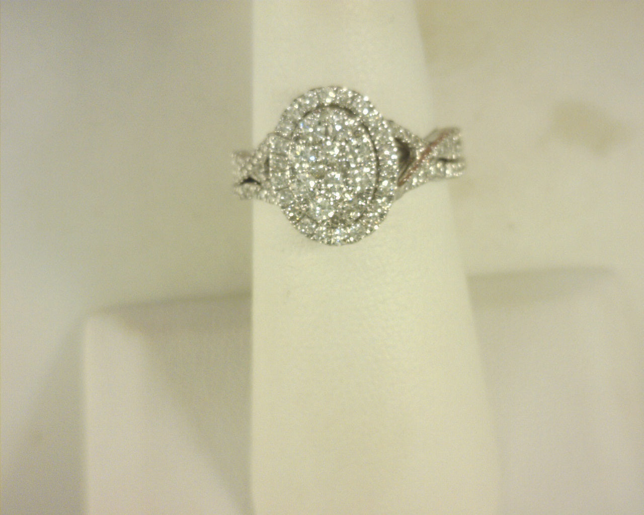 Diamond Bridal Set 1.0cttw 14K White Gold