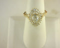 Diamond Fashion Ring 1.9cttw 14K <br>center 1.0ct I1 G/H  <br>Bag.28ct Round .62ct