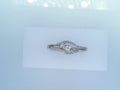 10k White Gold Diamond Fashion Ring