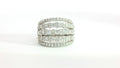 Diamond Fashion Ring 2.07cttw Round 18K White Gold