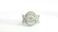 Diamond Fashion Ring 2.01cttw Round 14kt White Gold