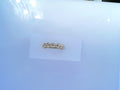 Gabriel NY 14K Yellow Gold Round Station Stackable Ring