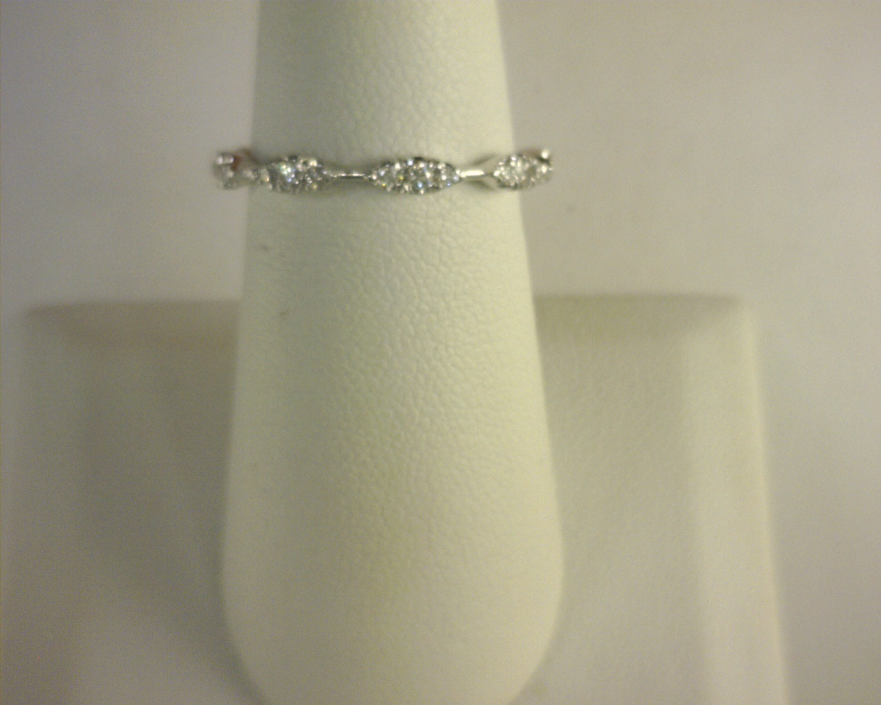Gabriel NY 14k Diamond Cluster Station Ring .36ctw S1978367
