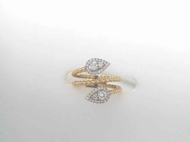 Gabriel NY 14K  Bujukan Wrap Ring .30ctw with Teardrop Diamonds S1758491