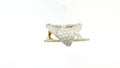 Diamond Fashion Ring, 1.20cttw Round 14K Yellow and White Gold