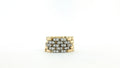 Diamond Fashion Ring .75cttw Round 14K Yellow and White Gold