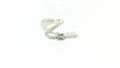 Diamond Fashion Ring .27cttw Round 14K White Gold<br>Princess 3x3