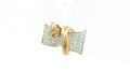 Diamond Fashion Ring .80cttw Round 14K Yellow Gold