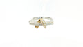 Diamond Fashion Ring .22cttw Round 14K Yellow and White Gold