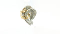 Diamond Fashion Ring .95cttw Round 14K Yellow and White Gold