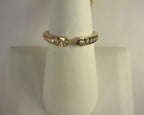 Le Vian Chocolatier® Ring featuring 1/5 cts. Chocolate Diamonds®, 1/6 cts. Vanilla Diamonds® set in 14K Strawberry Gold®