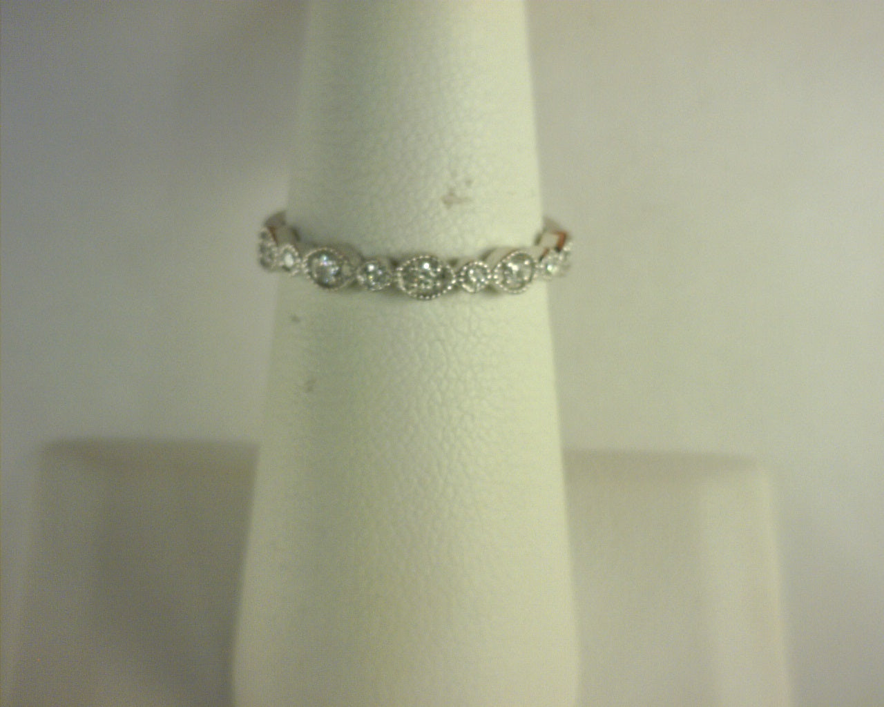 Diamond Band 14K White Gold .16ct