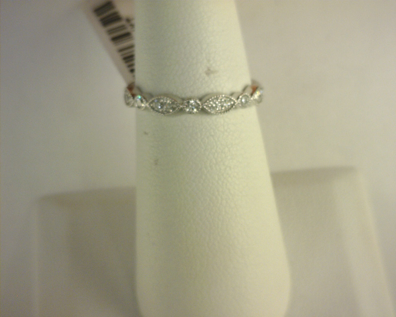 Diamond Band 14K White Gold .18ct