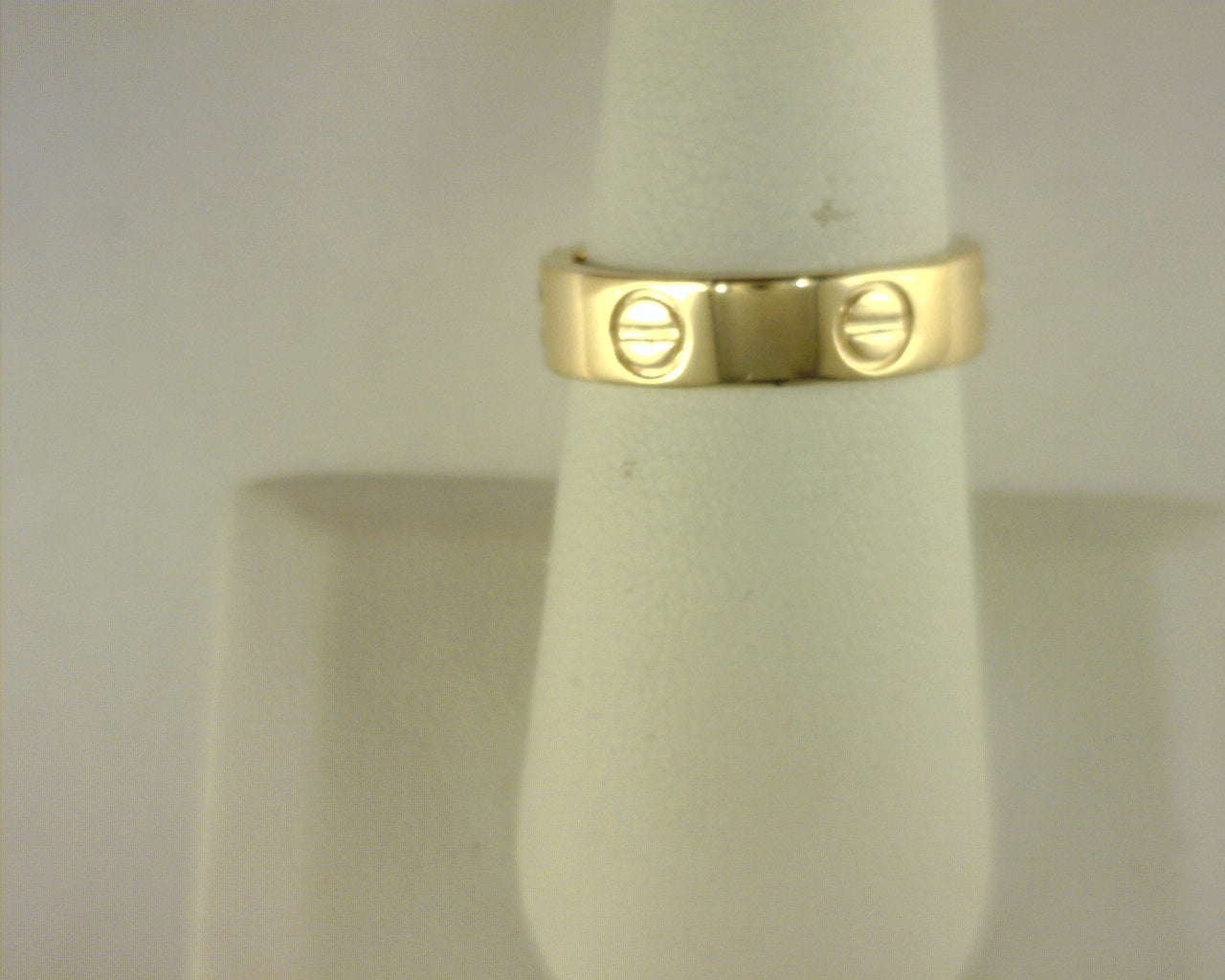 Heera Moti 14K Yellow Gold Band