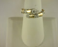 Heera Moti Diamond Ring 14K Yellow Gold .27ctw