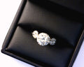 White 14 Karat Ring