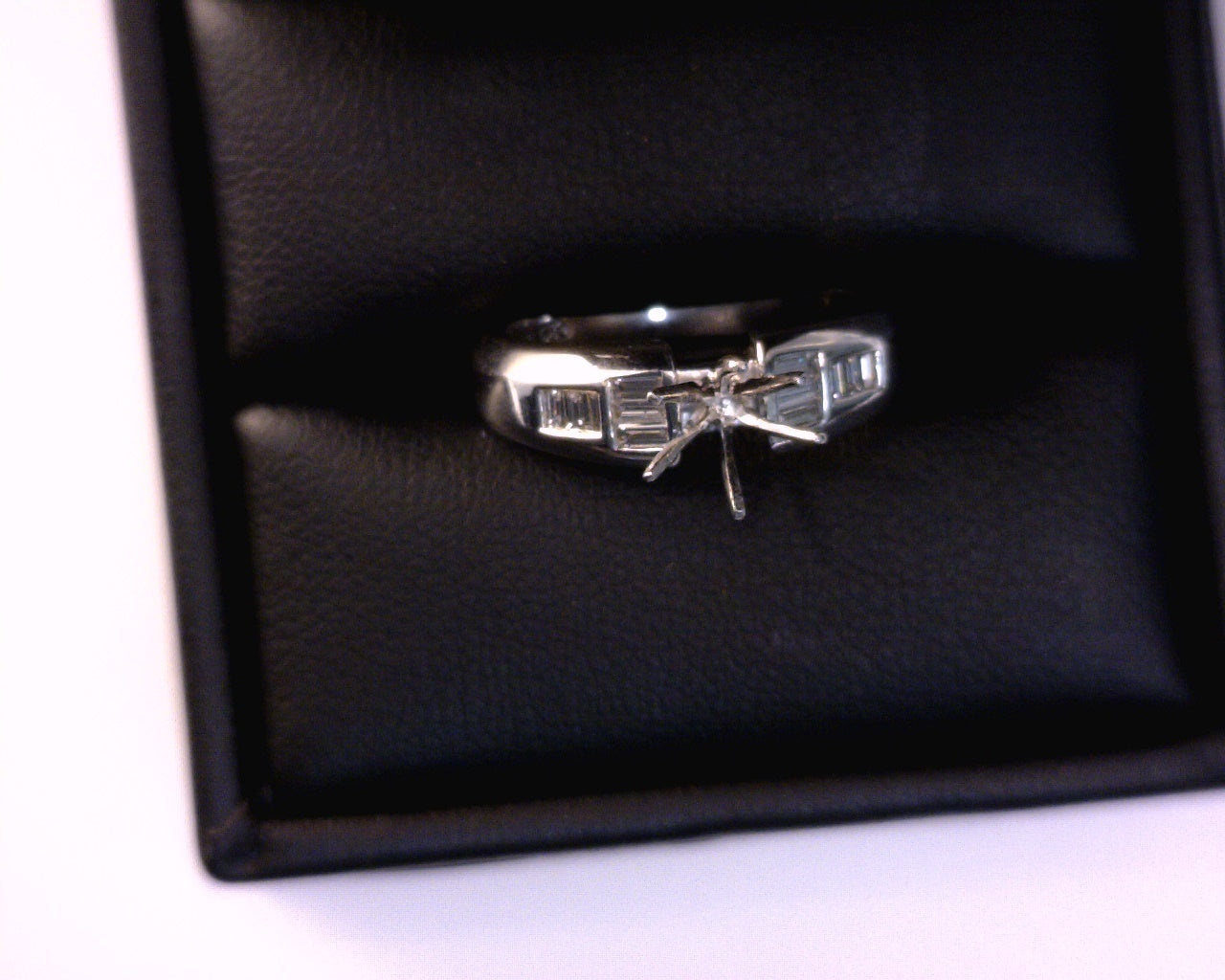 White 14 Karat Ring