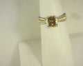 Diamond Semi Mount Ring .32cttw 19K Yellow/White Gold