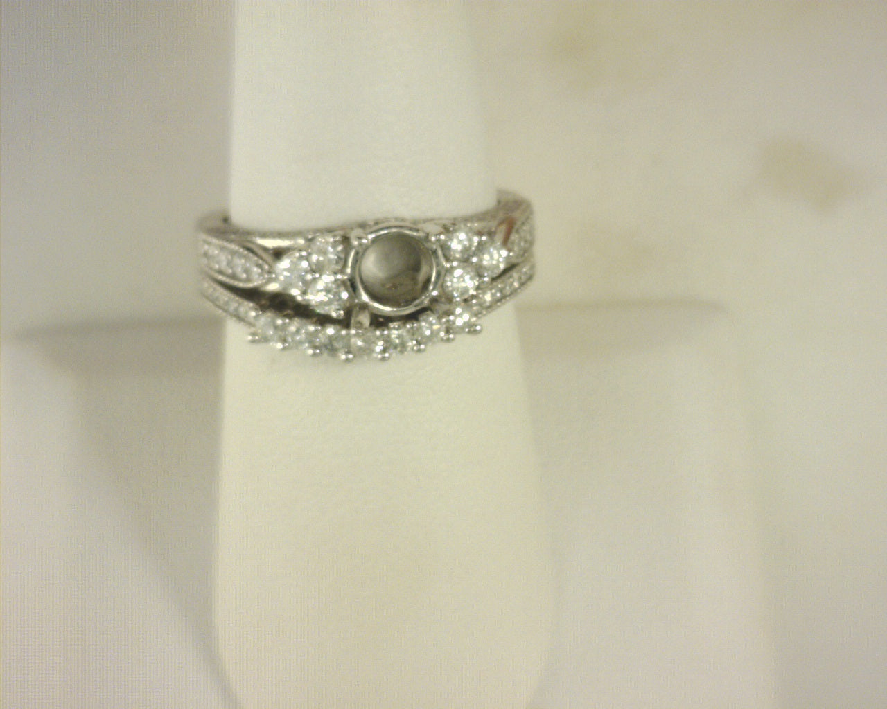 Diamond Bridal Set 14K White Gold