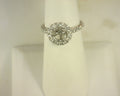 Diamond Semi Mount Ring .65cttw 14K White Gold
