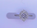 Diamond Semi Mount Ring .41cttw 14K White Gold