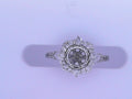 Diamond Semi Mount Ring .50cttw 14K White Gold