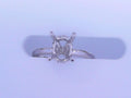 Diamond Semi Mount Ring .16cttw 14K White Gold