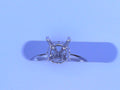 Diamond Semi Mount .10cttw 14K White Gold