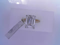 Davianni white gold head with yellow gold diamond pave  5.04 LAB center stone NO DISCOUNT